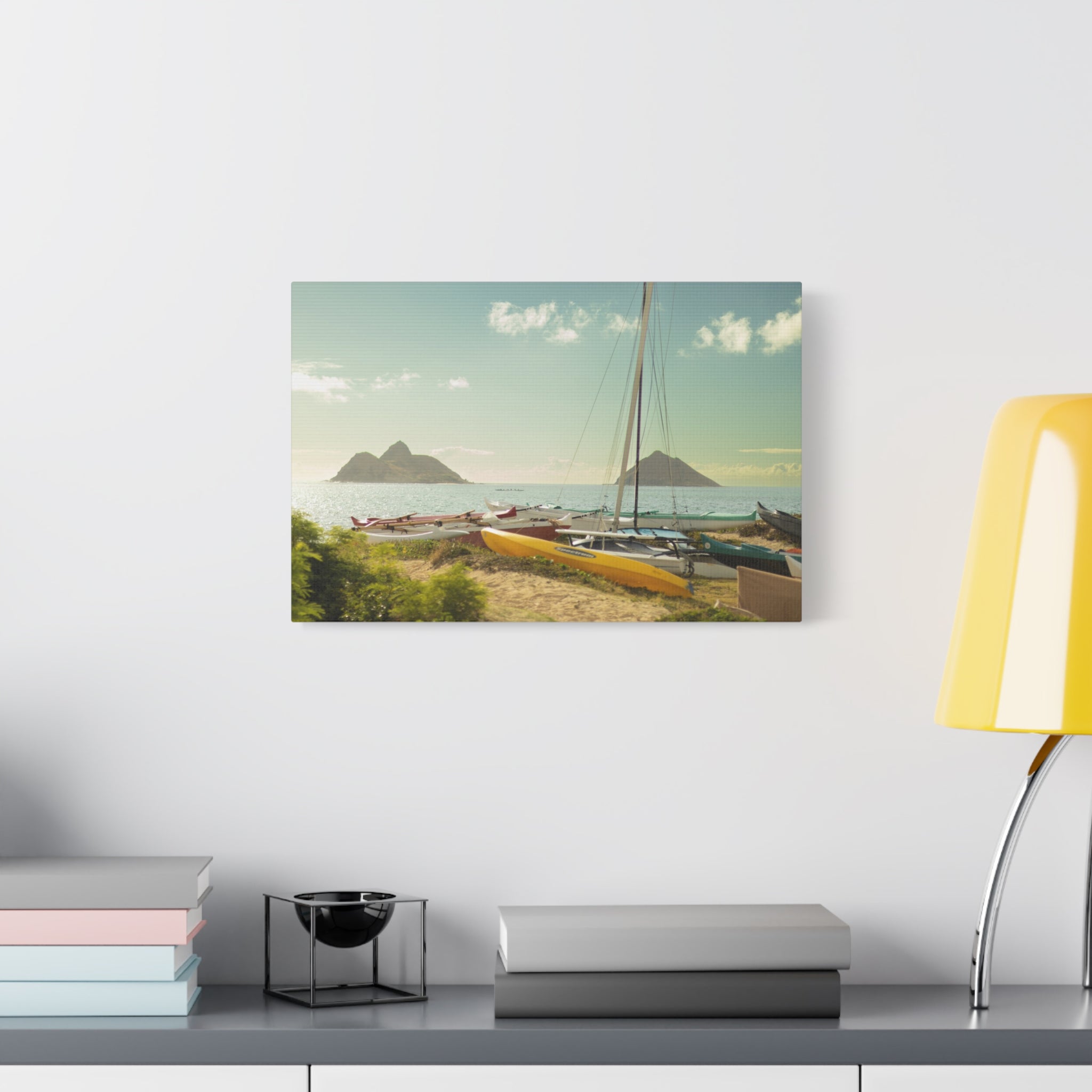Hawaiian Beach Matte Canvas