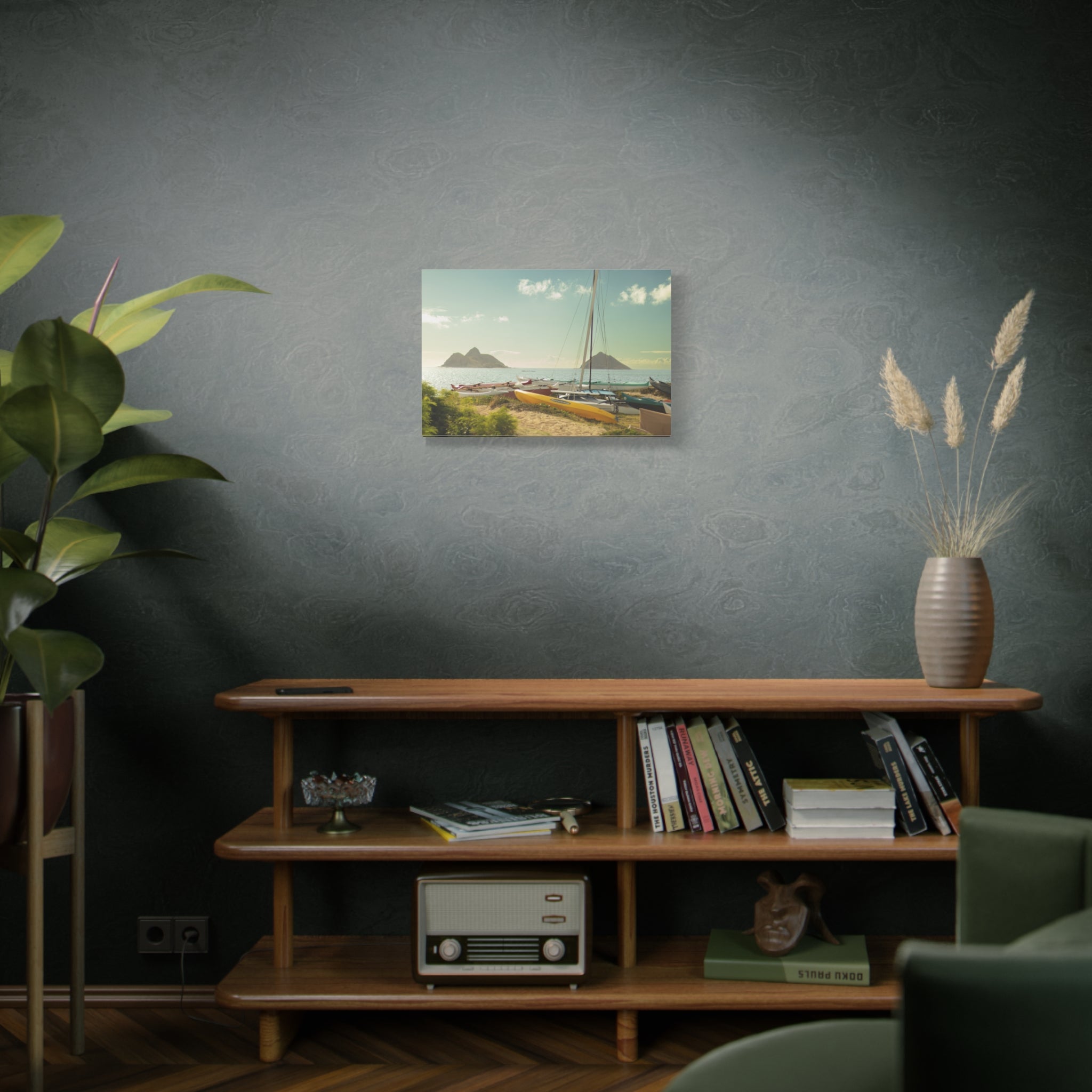Hawaiian Beach Matte Canvas
